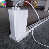 motorized electric stage curtain track system heavy strong dedicated stage auto rail