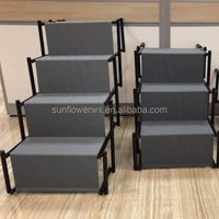 Folding 4 Steps Pet Dog Ramp, Pet Dog stairs for dog, Pet Dog steps
