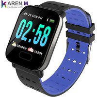 2019 Cheap Smartwatch A6 Smart bracelet with Heart rate Monitor Blood Pressure IP67 Smart Watch Band