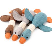 Plush Duck Squeak Toy Dogs