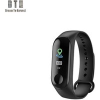 30 days Long standby time gps smartwatch M3c IP68 waterproof sport watch M3 smart band 2019 with heart rate