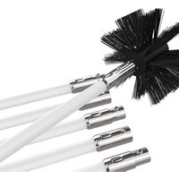 18 Foot Drill-Powered Rotating Lint Remover Dryer Vent Cleaner Kit With Quick-Snap Locking Rods