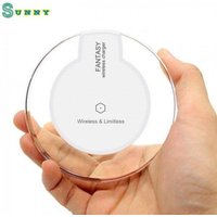 new product ideas 2019 wireless charger new round shape fast charge portable wireless round charging pad for mobile phone