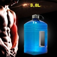 Ronya 3.8L bpa free sport plastic 1 gallon water bottle