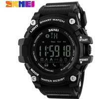 SKMEI 1227 Men Digital Wristwatches Running Pedometer Calories Sport Bluetooth Compatible Smart Watch Relojes