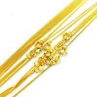 42996 xuping jewelry chain, cheap dubai 24K gold beads necklace chain