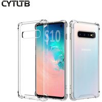 2019 Crystal Clear For Samsung S10 Mobile Phone Case Scratch Proof Transparent Cover For Samsung Galaxy S10 S10E Plus Case