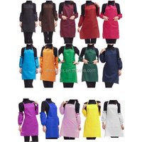 Wholesale custom design oem logo women men kitchen plain blank apron