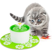 2019 Flower Style Automatic Electric Automatic Dog Cat Drinking Feeder Pet water Fountain for Small Middle Dog or Cat