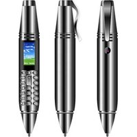 0.96 Inch Screen Dual SIM Card GSM Pen Shaped Mini Mobail Phone