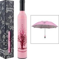 Wholesale New design personalized customized gift advertising wine bottle umbrella