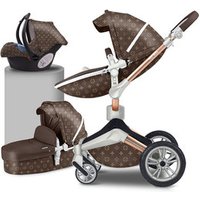 Baby stroller foldableHot mom high quality baby stroller 3 in 1 luxury baby carriage with the car seat hot mum orignal