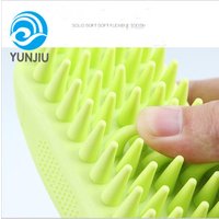 Silicone Pet Bath Massage Brush Cleaning & Grooming