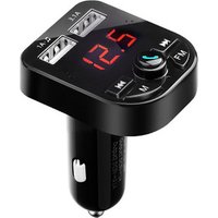 Bluetooth Car Kit FM Transmitter MP3 Player Wireless Media Player Car Dual Usb Charger