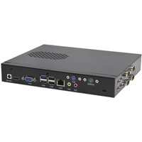 Cheap linux mini pc server Barebone System j1900 Fanless Ubuntu Industrial Desktop Computer