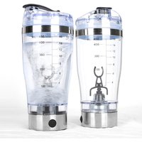 450ml Electric Juice Protein Shaker, Powder Mixer Cup, 16oz Automatic mixing Bottle