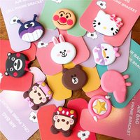 2019 New Arrivals Mobile Phone Stand Socket 3D Cartoon Holder Grip