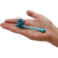 mushroom tobacco pipe key ring portable aluminum gift keychain smoking pipe