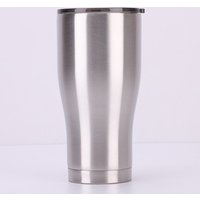 20 oz curve tumblers stainless steel insulated double wall water mug wine tumbler with slide lid modern curve tumblers