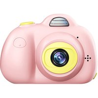 2019 Kids Camera 1080P Rechargeable Digital Front and Rear Selfie Camera Camcorder for Outdoor Play for 4-10 Years Old Children