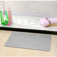 SGS,CE certificate eco-friendly non-slip antibacterial anti-mould fireproof easy to clean durable dry quickly diatomite bath mat