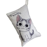 Cute Cat Activated Bamboo Charcoal Deodorant bag Remove Odor For Car Air Purifier