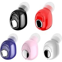 Mini Single Wireless BT 5.0 Earphone Ear Earbuds with Mic