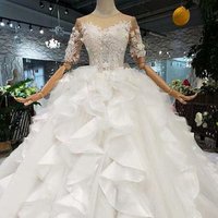 Elegant Luxury 2019 Bridal Wedding Dress
