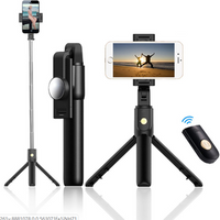 2019 New Remote Bluetooth Selfie Stick Tripod With Bluetooth For Ios Android Phnoe