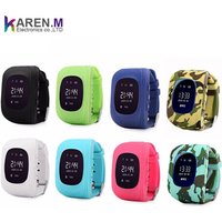 2018 New arrival hot selling Q50/Q60/Q900/Q100 kids smart watch gps , Children wrist watch gps tracking device gifts for kids