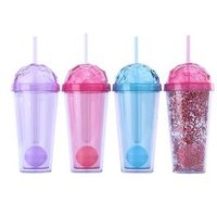 Double Wall Insulated Mug Lid Straw