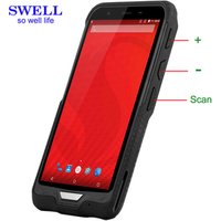 PSAM Rugged tablet pc smartphone 6 inch industrial android 8.1 PDA barcode scanner for warehouse management