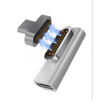 Magnetic USB C Adapter Type C Connector USB 3.1 PD Quick Charge Supports High Speed Data Transfer for MacBook