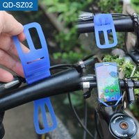 Mobile Accessories Elastic Cell Phone Holder Silicone Phone Holder Bike For iPhone 6s plus