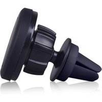 Custom Logo 360 Degree Air Vent Outlet Holder Silicone Magnetic Car Phone Holder For Smartphone Stand