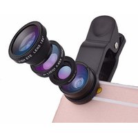 China suppliers wholesale universal custom logo 3 in 1 phone camera zoom lens cheap price clip smart phone lens for mobile phone