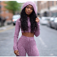 Hooded Sport Yoga Set