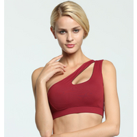 Ljvogues Private Label One Shoulder Sports Bra Fitness Wear
