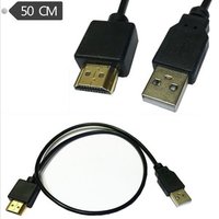 HDMI Charging Cable USB 2.0 A male to HDMI Male