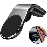 Universal L Type Mobile Air Vent Clip Stand Magnetic Holder Car Phone Mount