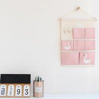 Cartoon Door Hanging Storage Bag 7 Pockets