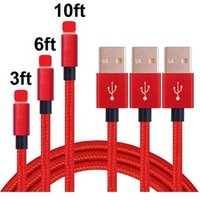 New Products Pure Color Nylon Braided USB Cable
