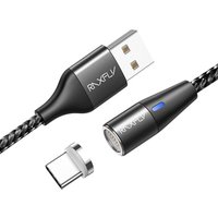 Free Shipping RAXFLY New Fashion Style Type-C Phones Data Transfer Magnetic Fast 3A Usb Charging Cable