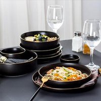 Nordic & Gold Porcelain Dinner Tableware Set
