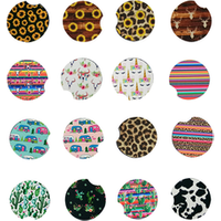 Stock neoprene car mat coaster