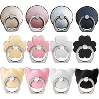 Finger Ring Mobile Phone Smartphone Stand Holder For iPhone X 8 7plus Samsung cell Smart Round Phone holder IPAD Car Mount Stand