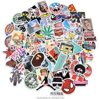 Viynl Laptop Stickers Bezgar Car Stickers Motorcycle Bicycle Luggage Decal Skateboard Stickers