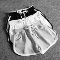 Embroidered Logo Cotton Running Shorts