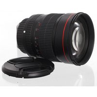 Black 85mm F/1.4 Portrait Lens For Canon Dslr Camera Lenses