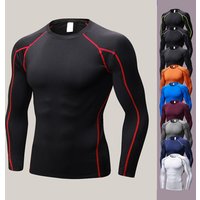 Men's Long Sleeve Compression Sports T-Shirt